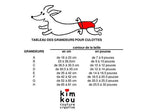 Culotte-couche pour chien femelle