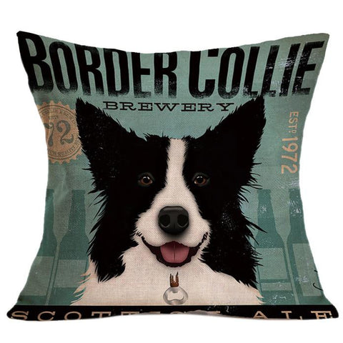 Housse de coussin décor